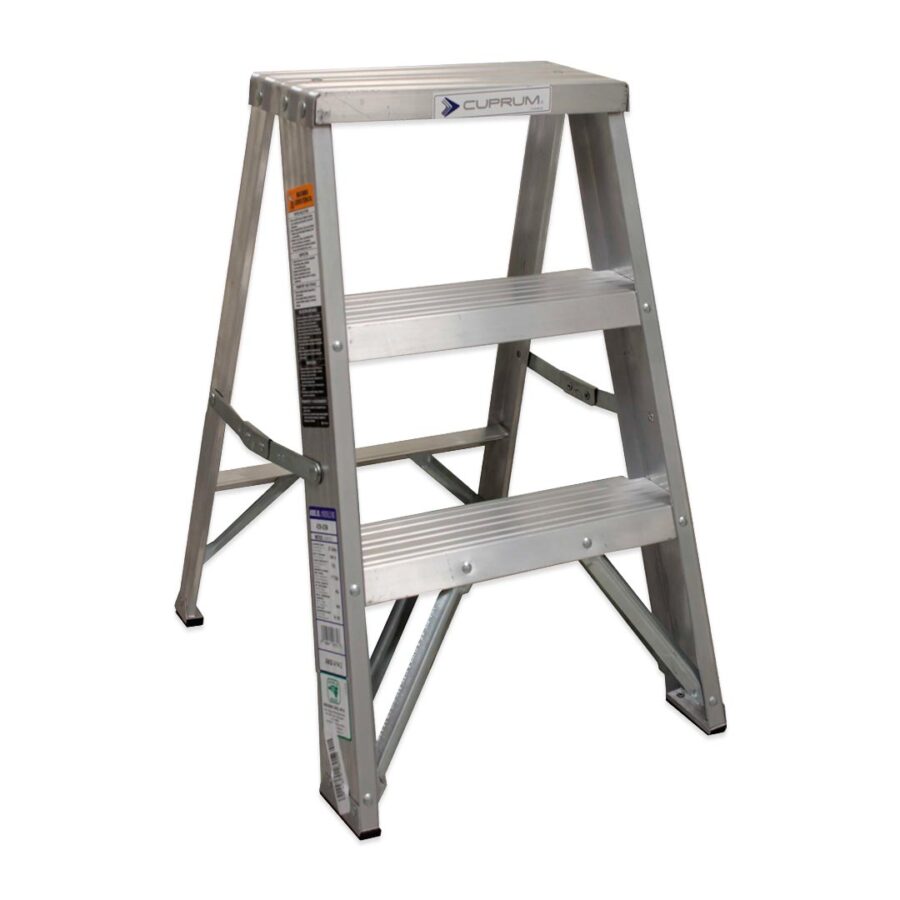 CUPRUM ESCALERA TIJERA 330LB 2' ALUMINIO – SKU 429-02N