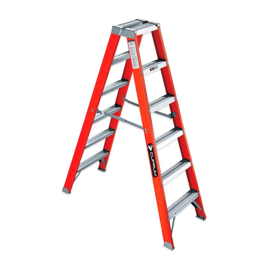 CUPRUM ESCALERA TIJERA DOBLE 496LB 6' FV NARANJA – SKU 530-06N