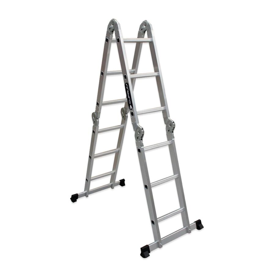 CUPRUM ESCALERA ARTICULADA 330LB 13' 5 POSICIONES – SKU C-2391-13