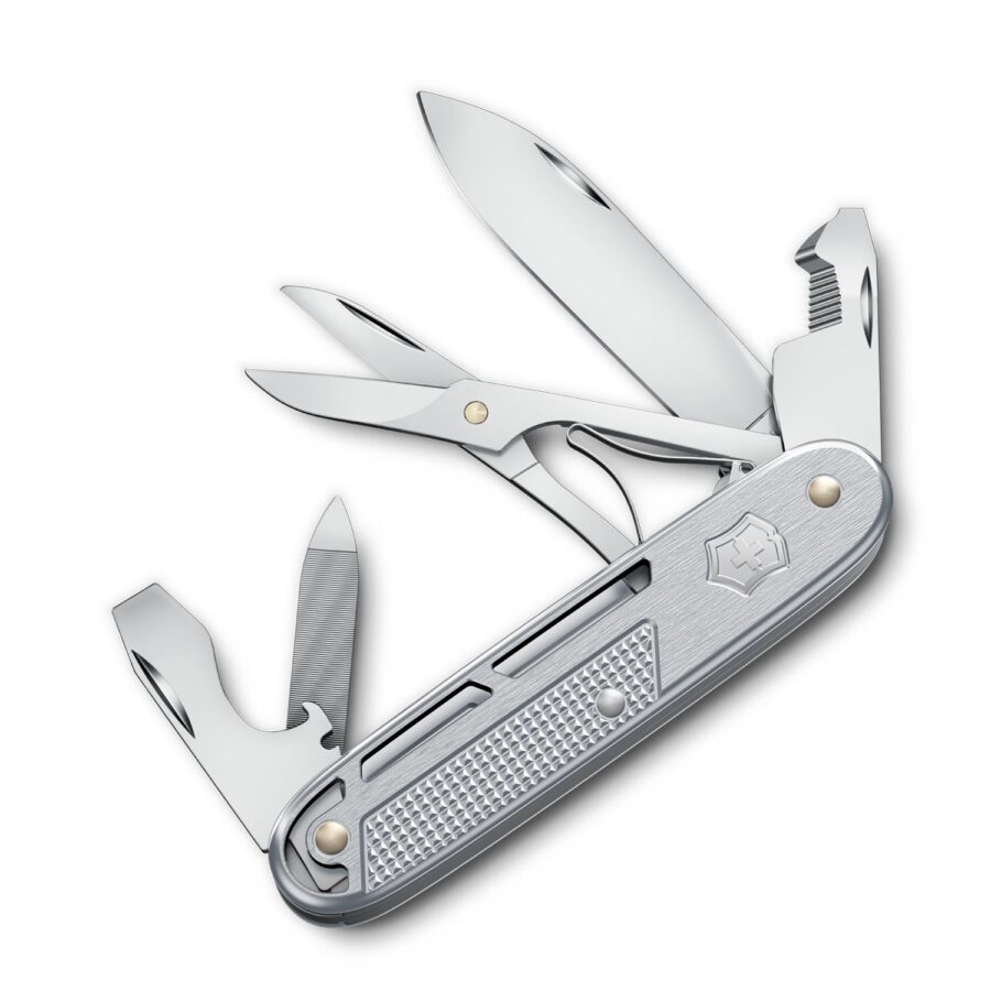 navajas victorinox alox con clip plata